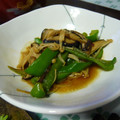 らんぴん's cooksnap of when they made めんつゆで簡単ピーマンときのこのきんぴら.