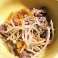 kana7332's cooksnap of when they made ご飯が進む♪豚肉とニラもやしの担担煮.