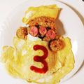 みいママ鹵's cooksnap of when they made アンパンマン☆オムライス.