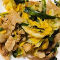 ふにやまら's cooksnap of when they made ニラ豚.