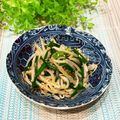 なつき☆ミ's cooksnap of when they made かんたん♪ ニラともやしのおひたし.