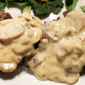 ミルミルNZ's cooksnap of when they made 豚ロースステーキきのこのクリームソース.