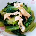 ☆とん吉☆'s cooksnap of when they made 水なしで作れる！小松菜油揚げめんつゆ煮.