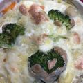 クック9INNHN☆'s cooksnap of when they made ちょびっとヘルシー♪時短マカロニグラタン.
