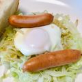 みるくっく♡'s cooksnap of when they made 朝食に☆卵キャベツ蒸し.