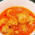 ♡モモリーヌ♡'s cooksnap of when they made トマト♪な、合びき肉のミートボール.