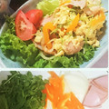 虹色♪︎ちゅーりっぷ's cooksnap of when they made 豆苗の卵炒め.