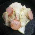 クックGB6431☆'s cooksnap of when they made 大根とハムのペペロンチーノ風炒め.