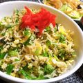 KOJIです's cooksnap of when they made ニラ高菜チャーハン.