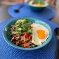 ecobeer's cooksnap of when they made ナンプラーなし★簡単ガパオライス風.