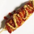 Hinatanpop's cooksnap of when they made 【簡単】HMでチーズハットグ☆.