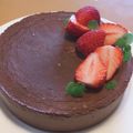 ＊waka's cooksnap of when they made クリームチーズ不要でチョコチーズケーキ.