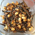 mekitas's cooksnap of when they made ●食べる小魚で大豆とさつまいもの揚げ煮♪.