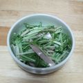 かえでにゃんこ's cooksnap of when they made 水菜＆ハムの簡単サラダ.