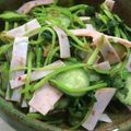 ＋SUN3's cooksnap of when they made きゅうりと三つ葉のお浸し.