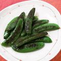 平野由南（ひらのゆな's cooksnap of when they made 簡単☆スナップエンドウ炒め.
