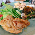 はいぢ☆'s cooksnap of when they made ほうれんそうとしめじの辛子醤油和え.