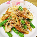 みぽぴぽ's cooksnap of when they made 簡単！ちくわとインゲンの甘辛炒め.