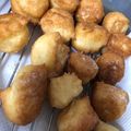 ゆんたぬき's cooksnap of when they made 卵、牛乳不使用！豆腐とHMで簡単ドーナツ.