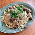 __sio__'s cooksnap of when they made プルコギときのこの和風パスタ.