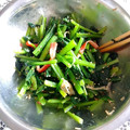 きい☆姉さん's cooksnap of when they made 小松菜とカニカマの和え物.