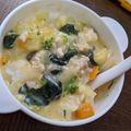 こずぴ★'s cooksnap of when they made 離乳食後期☆野菜と豚ひき肉の豆乳シチュー.