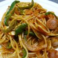 安曇の風's cooksnap of when they made 下町風ナポリタンスパゲティ.