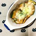 ふたごゆき's cooksnap of when they made ＊ほくほく南瓜のコチュマヨチーズ焼き＊.