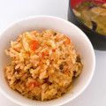 hinaaco's cooksnap of when they made サバ缶とトマトの炊飯ピラフ.