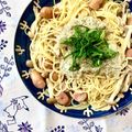 ふたごゆき's cooksnap of when they made みんなできのこの柚子胡椒とバタポンパスタ.