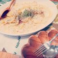 美味しいご飯たべたい's cooksnap of when they made ニョッキ★ベーコンクリームソース.