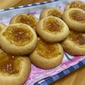 あこt's cooksnap of when they made ジャムクッキー(ハッロングロットル).