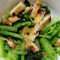 kumitch's cooksnap of when they made 小松菜と油揚げのカラシ和え.
