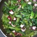 クックV8GXUG☆'s cooksnap of when they made タコと小松菜♪ガーリック炒め.