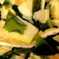 mipoママ's cooksnap of when they made たけのこと油揚げとわかめの煮物.