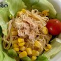 Mariyuyuki's cooksnap of when they made ピリ辛☆ゴマダレのサラダそうめん.