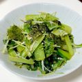 chacco38's cooksnap of when they made 小松菜と水菜のごま油炒め.
