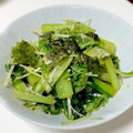 chacco38's cooksnap of when they made 小松菜と水菜のごま油炒め.