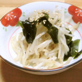 ももいろさくら's cooksnap of when they made 簡単★水切り不要！もやしとわかめのナムル.
