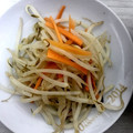 きなりん＊'s cooksnap of when they made レンジ一つで簡単！もやしと人参のナムル.