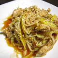 みゅう１５'s cooksnap of when they made 鶏ささみともやしのあっさり中華炒め.