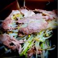 ★俺★'s cooksnap of when they made 豚バラと豆苗、もやしの重ね蒸し.