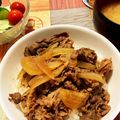 rikky0926's cooksnap of when they made 温玉乗せ♡基本の簡単本格牛丼.