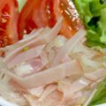w_mシュウマイ's cooksnap of when they made サラミハム新玉ねぎのマリネ.