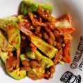 どきどきんちゃん's cooksnap of when they made 腸活＊痩せ菌を増やす納豆キムチアボガド.