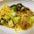 meechan_y's cooksnap of when they made 超簡単 もずく納豆パスタ.