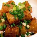 Yakkocco's cooksnap of when they made 簡単⭐てりてり♪蒟蒻甘辛煮⭐ネギまみれ.