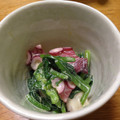 北京パンダ's cooksnap of when they made ＊タコ＆ほうれん草のマヨわさび和え＊.