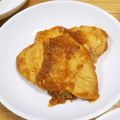 churu's cooksnap of when they made めかじきの甘口ごまみそ煮.