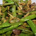 ポッポママン's cooksnap of when they made さやえんどう大量消費！激うま青椒肉絲⁂.
